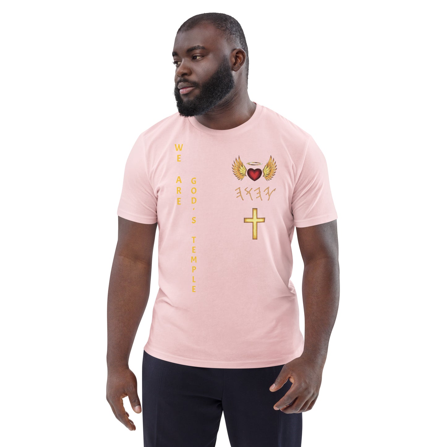 YAHUAH’s Temple S Unisex organic cotton t-shirt