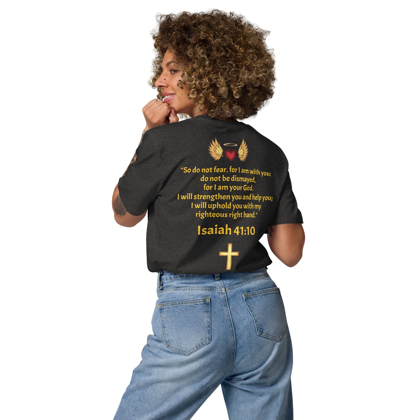 YAHUAH’s Temple S Unisex organic cotton t-shirt