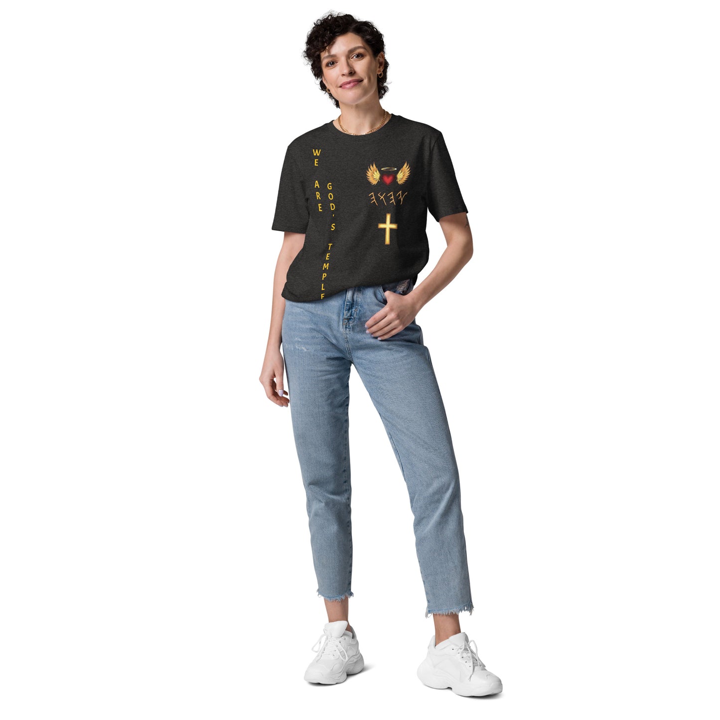 YAHUAH’s Temple S Unisex organic cotton t-shirt