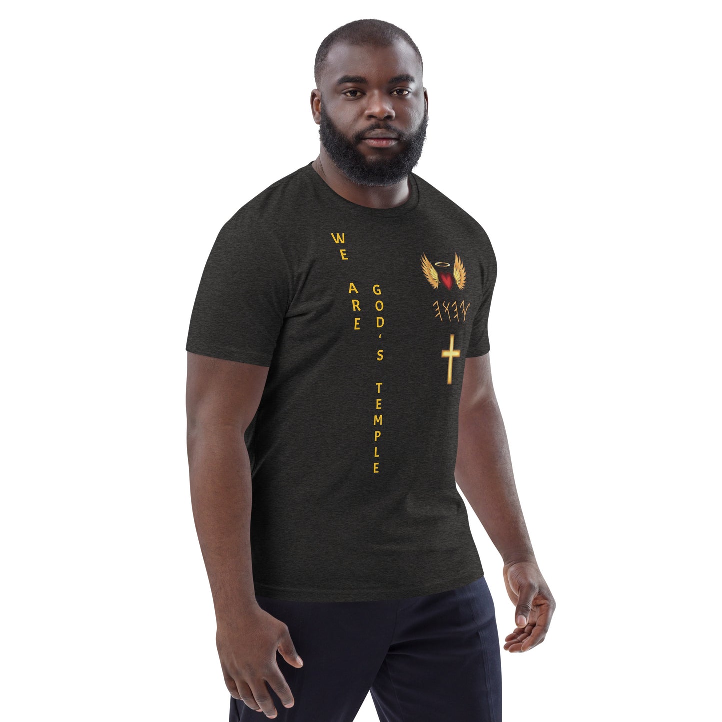 YAHUAH’s Temple S Unisex organic cotton t-shirt