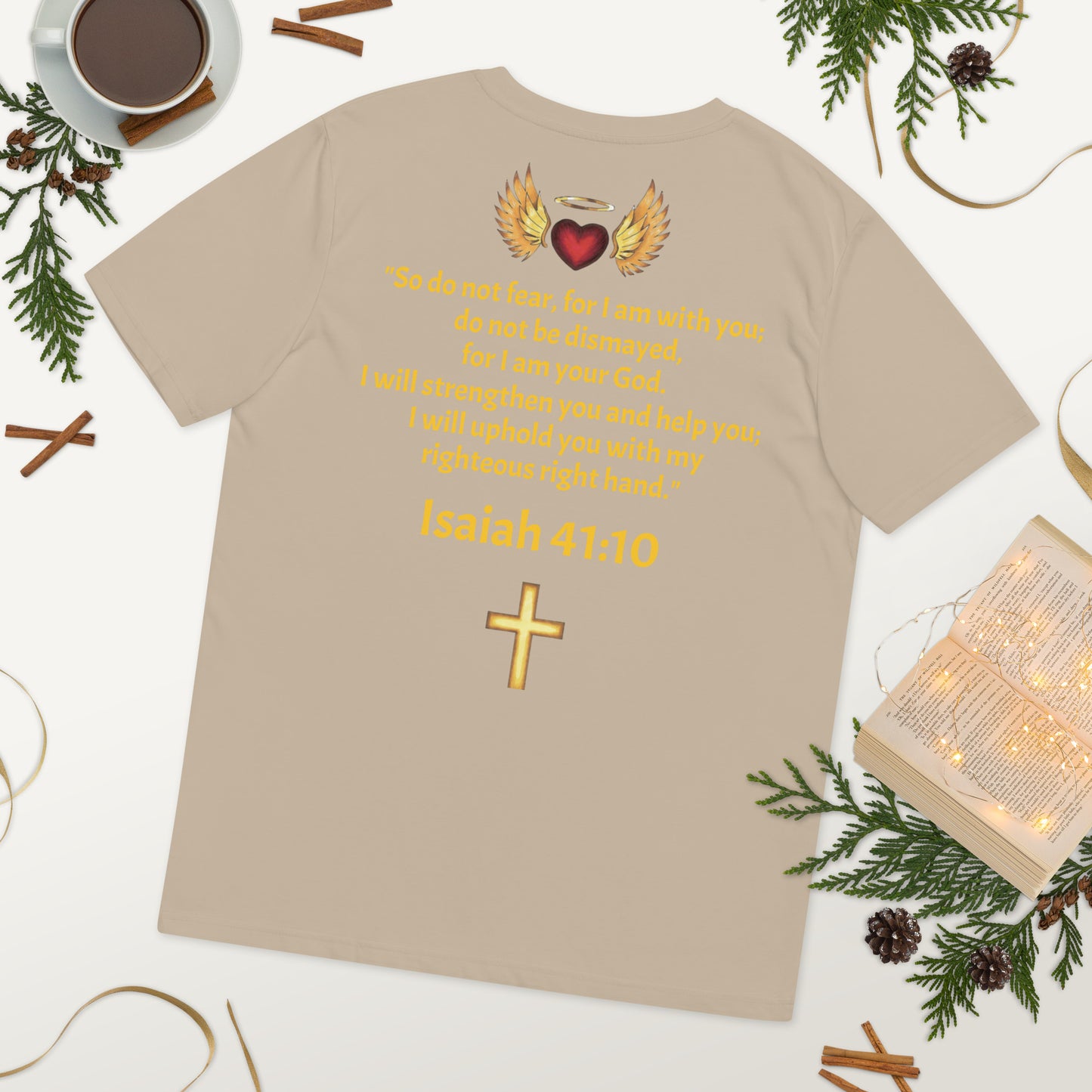 YAHUAH’s Temple S Unisex organic cotton t-shirt