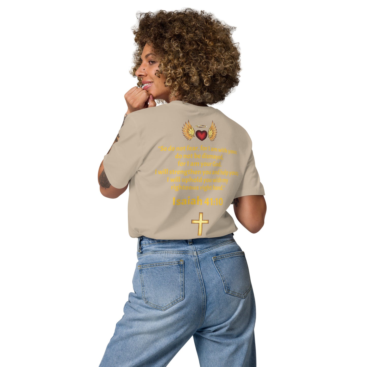 YAHUAH’s Temple S Unisex organic cotton t-shirt