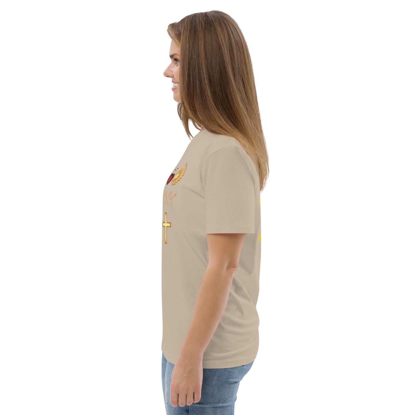 YAHUAH’s Temple S Unisex organic cotton t-shirt