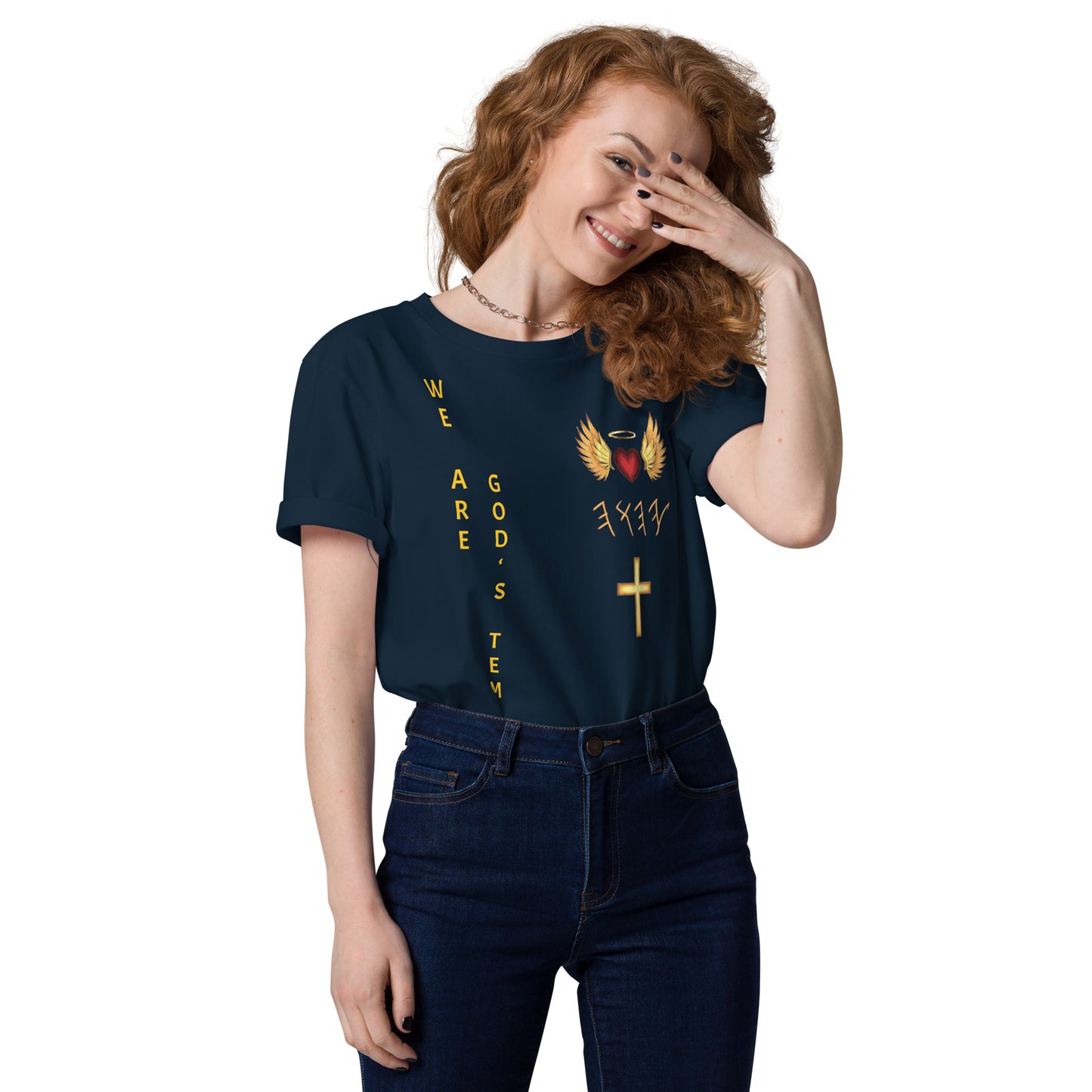 YAHUAH’s Temple S Unisex organic cotton t-shirt