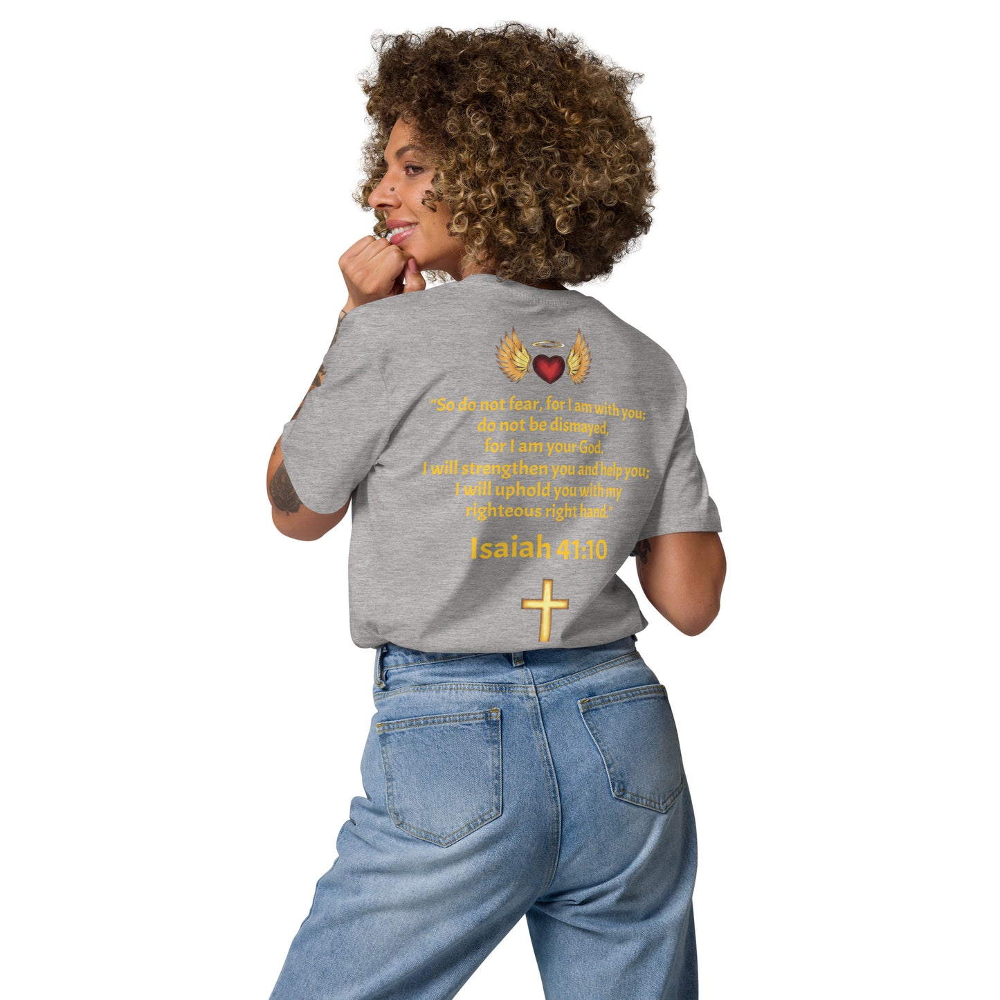 YAHUAH’s Temple S Unisex organic cotton t-shirt