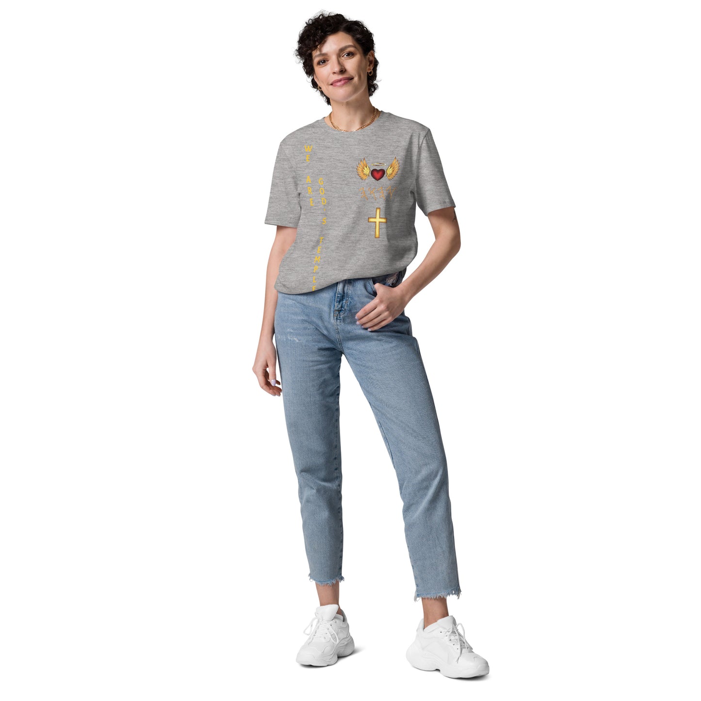 YAHUAH’s Temple S Unisex organic cotton t-shirt