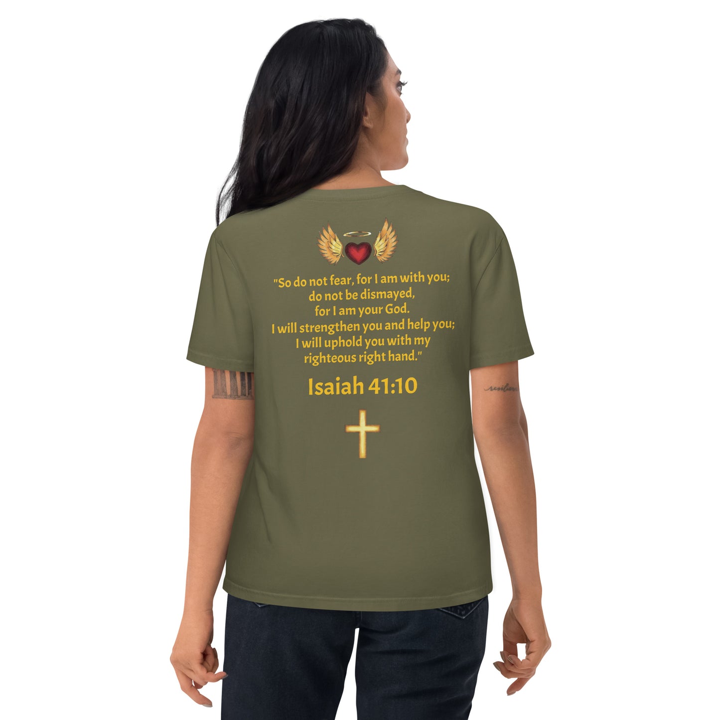 YAHUAH’s Temple S Unisex organic cotton t-shirt