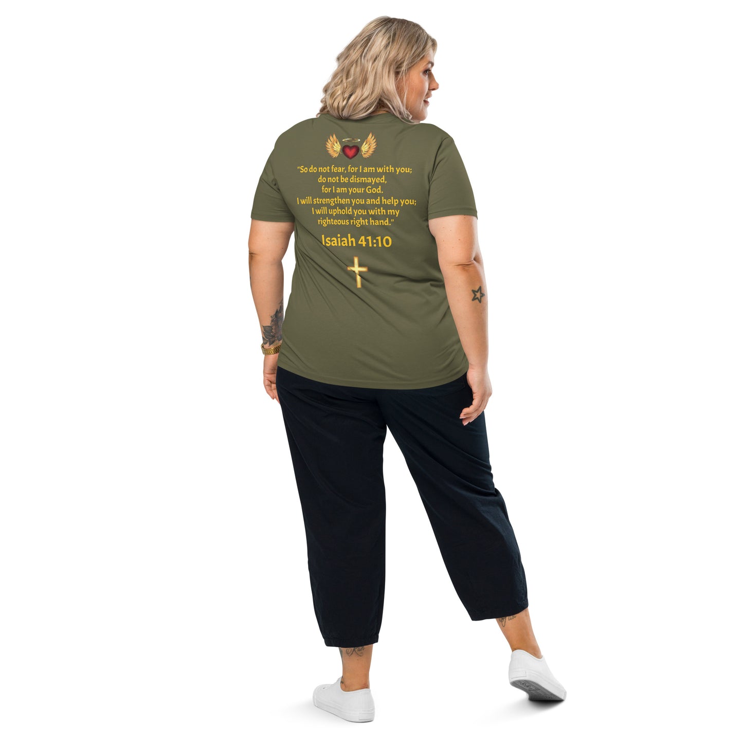 YAHUAH’s Temple S Unisex organic cotton t-shirt