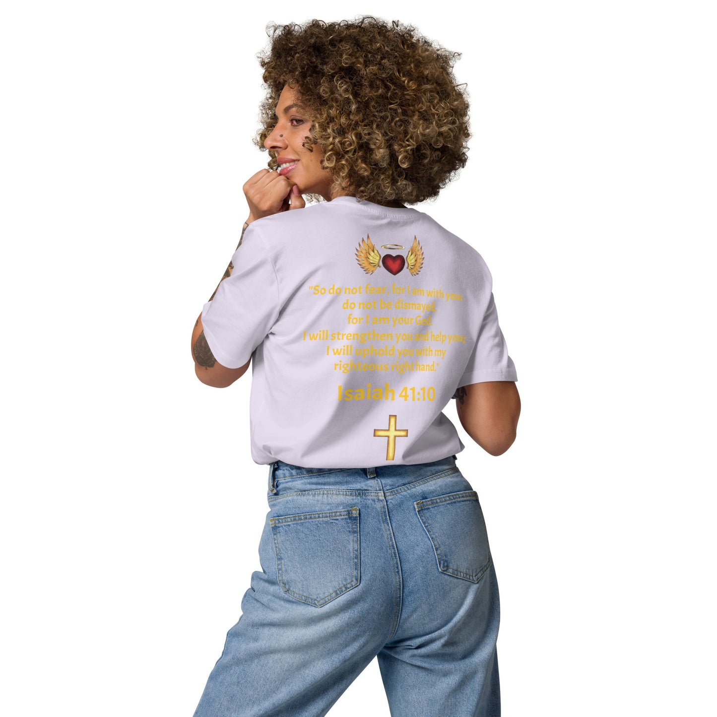 YAHUAH’s Temple S Unisex organic cotton t-shirt