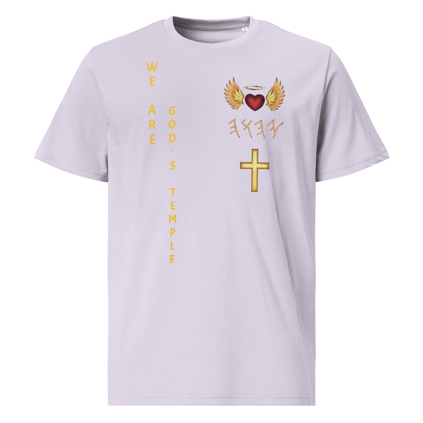 YAHUAH’s Temple S Unisex organic cotton t-shirt