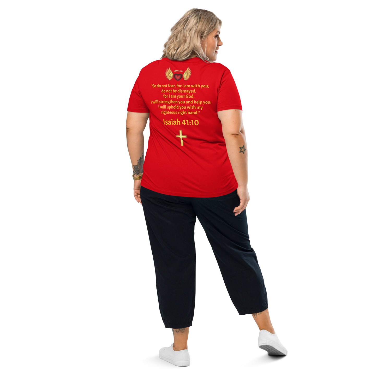 YAHUAH’s Temple S Unisex organic cotton t-shirt