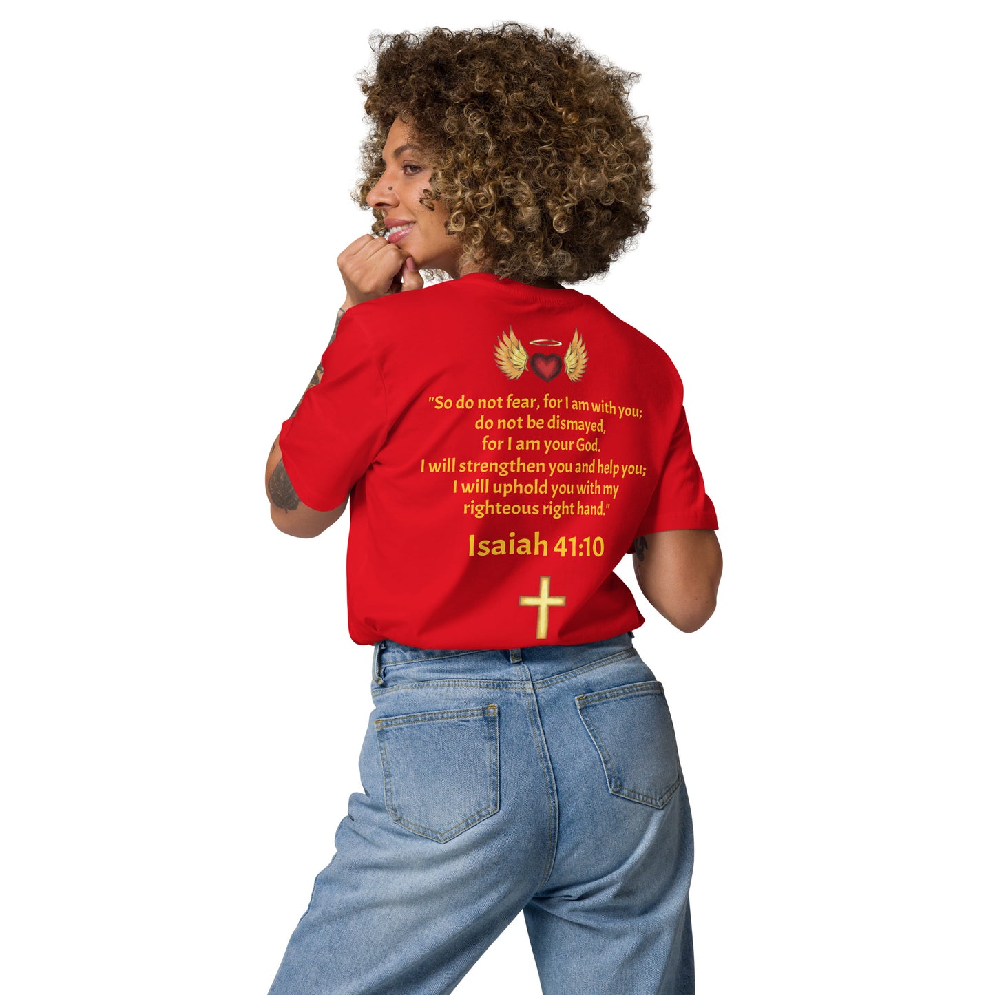 YAHUAH’s Temple S Unisex organic cotton t-shirt