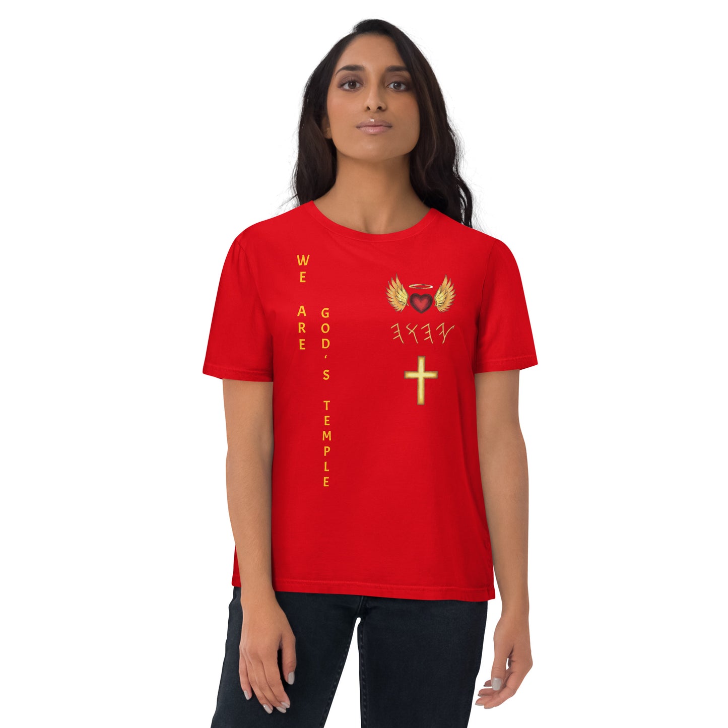 YAHUAH’s Temple S Unisex organic cotton t-shirt