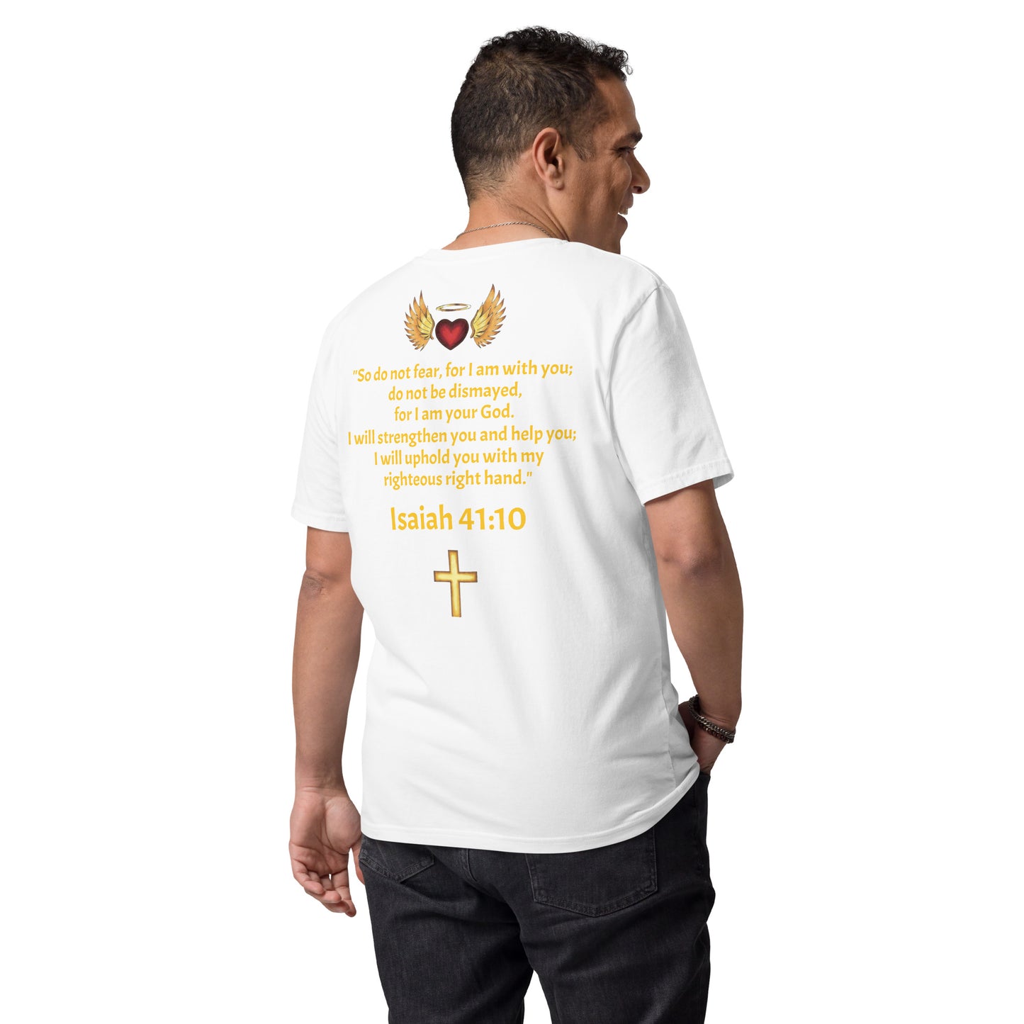 YAHUAH’s Temple S Unisex organic cotton t-shirt