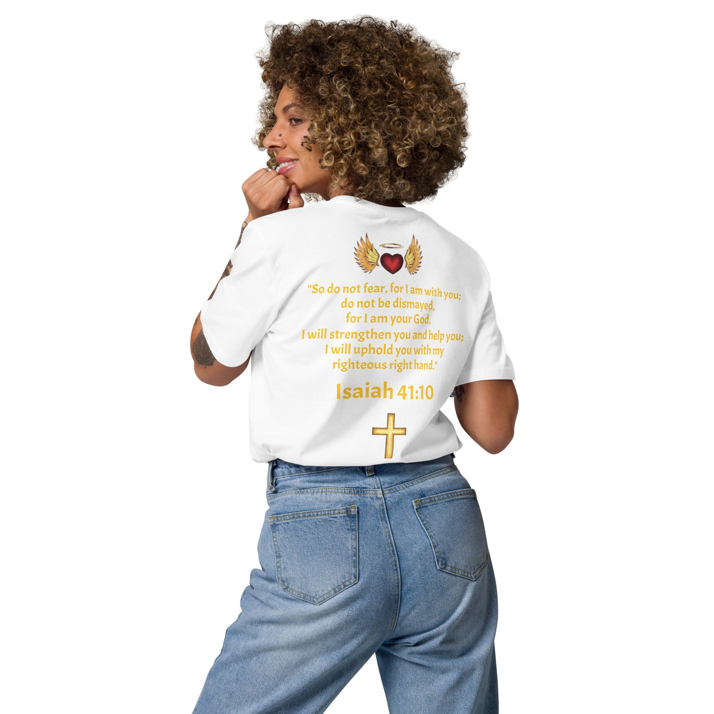 YAHUAH’s Temple S Unisex organic cotton t-shirt