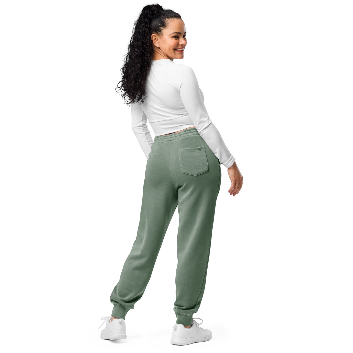YAHUAH’s Temple P Unisex pigment-dyed sweatpants