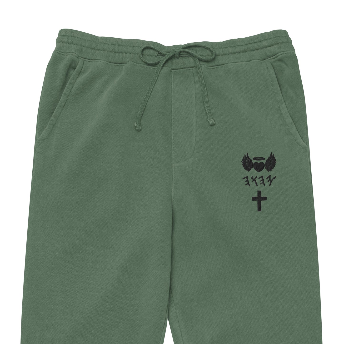 YAHUAH’s Temple P Unisex pigment-dyed sweatpants