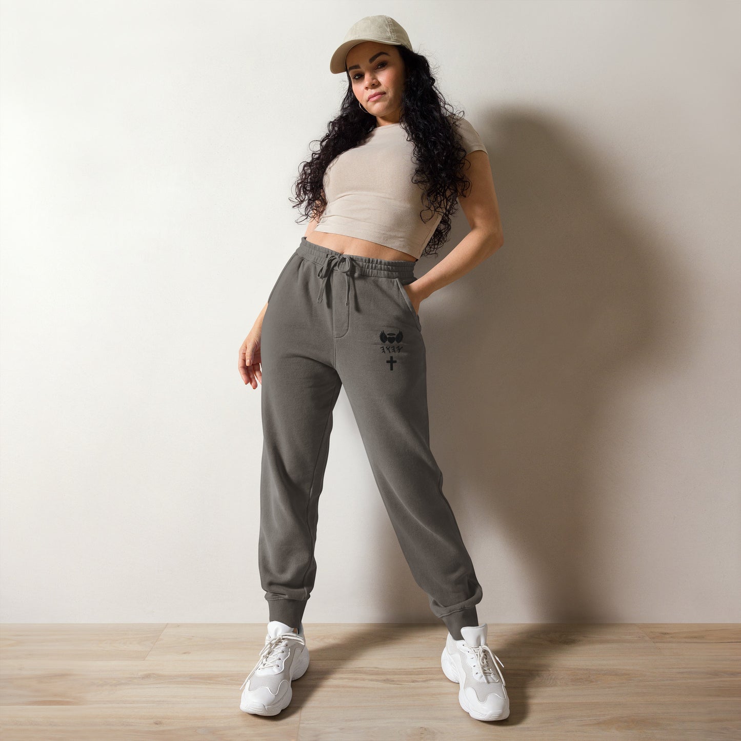 YAHUAH’s Temple P Unisex pigment-dyed sweatpants