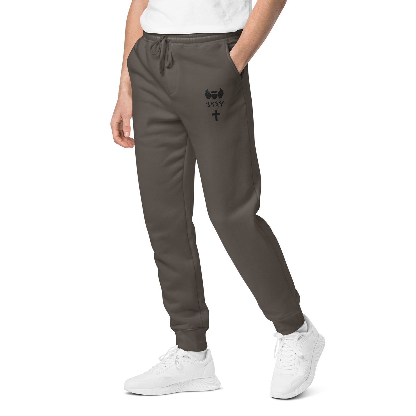 YAHUAH’s Temple P Unisex pigment-dyed sweatpants
