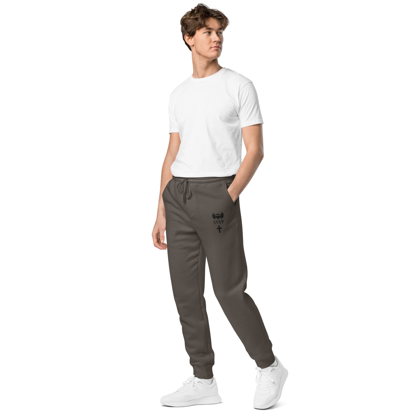 YAHUAH’s Temple P Unisex pigment-dyed sweatpants