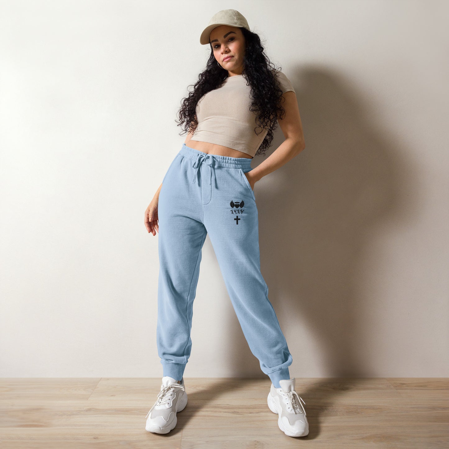 YAHUAH’s Temple P Unisex pigment-dyed sweatpants