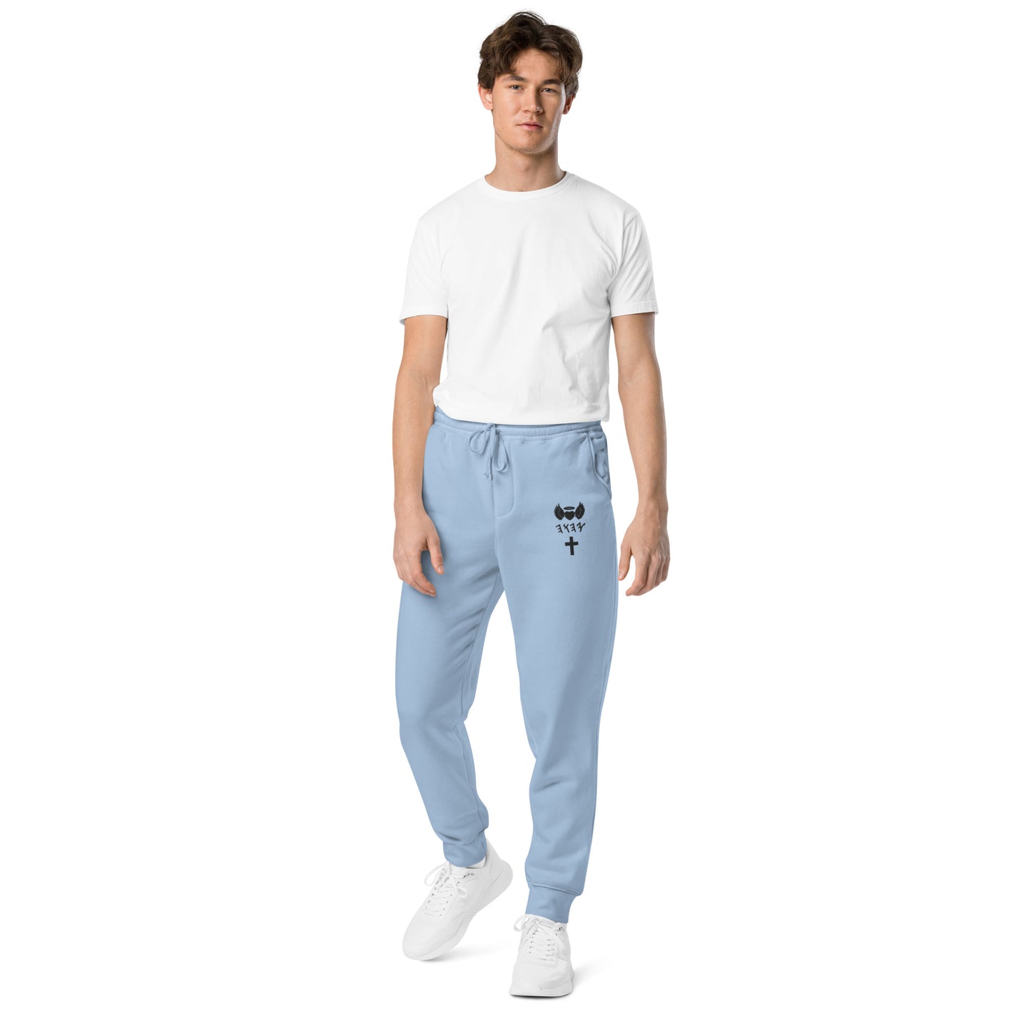 YAHUAH’s Temple P Unisex pigment-dyed sweatpants