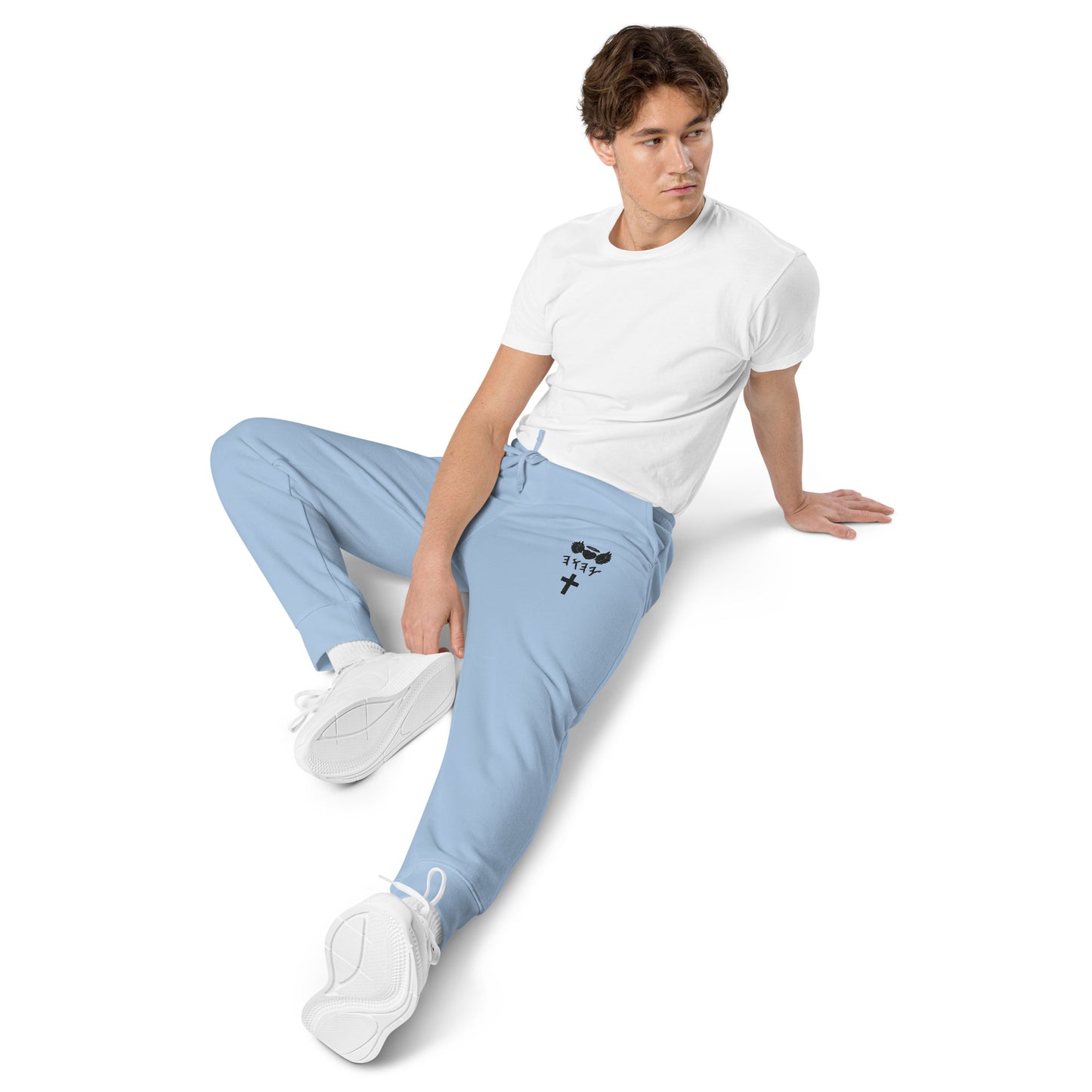 YAHUAH’s Temple P Unisex pigment-dyed sweatpants
