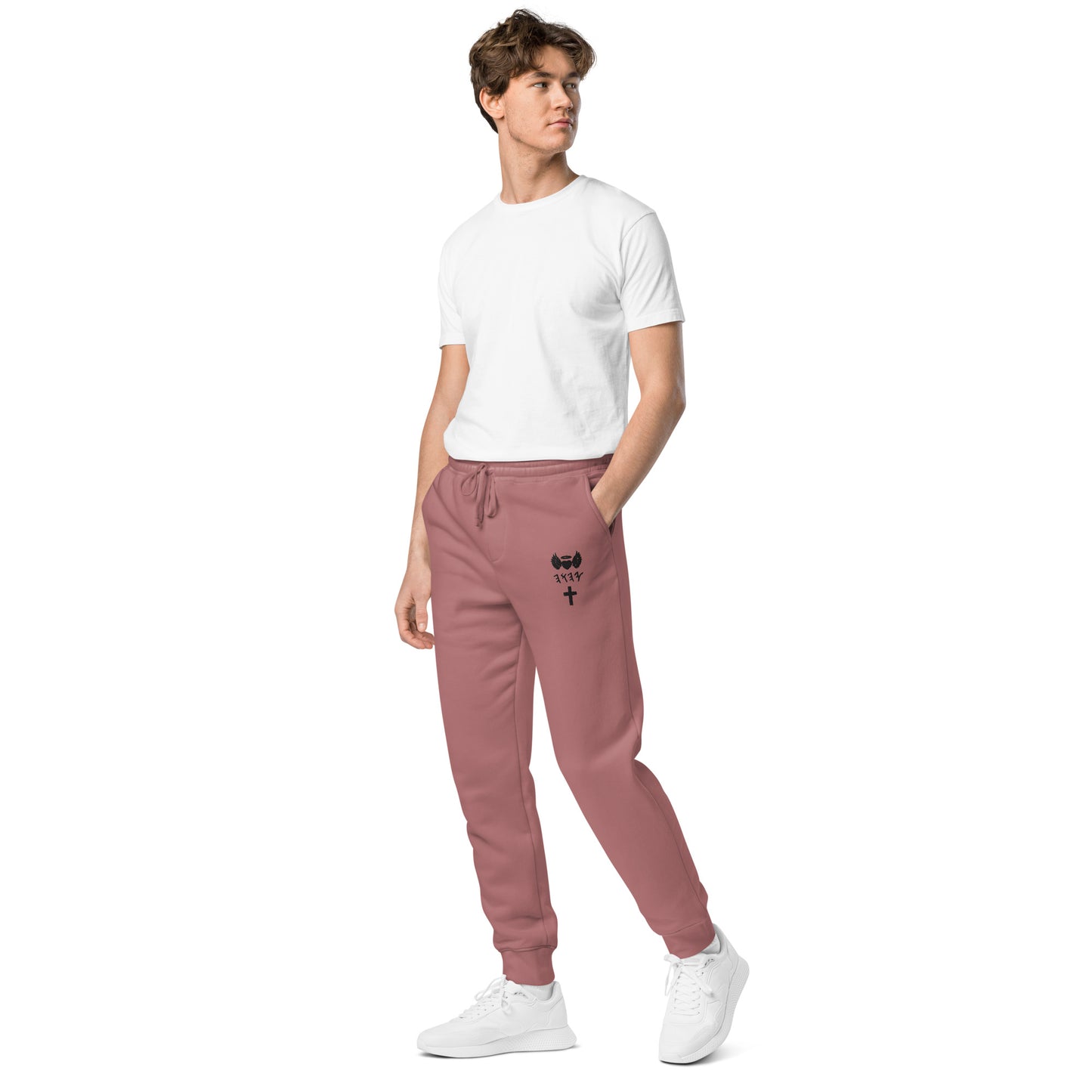 YAHUAH’s Temple P Unisex pigment-dyed sweatpants