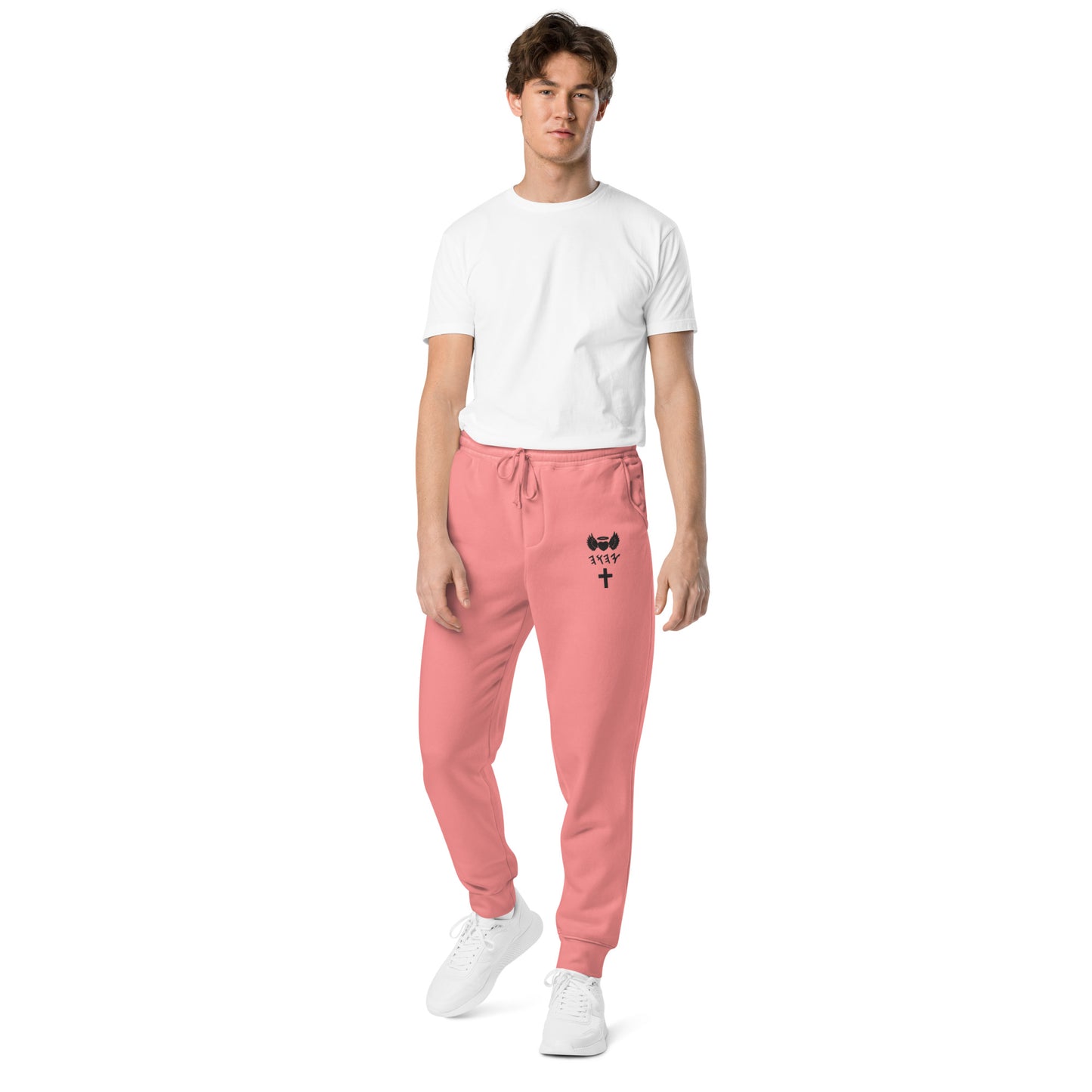 YAHUAH’s Temple P Unisex pigment-dyed sweatpants