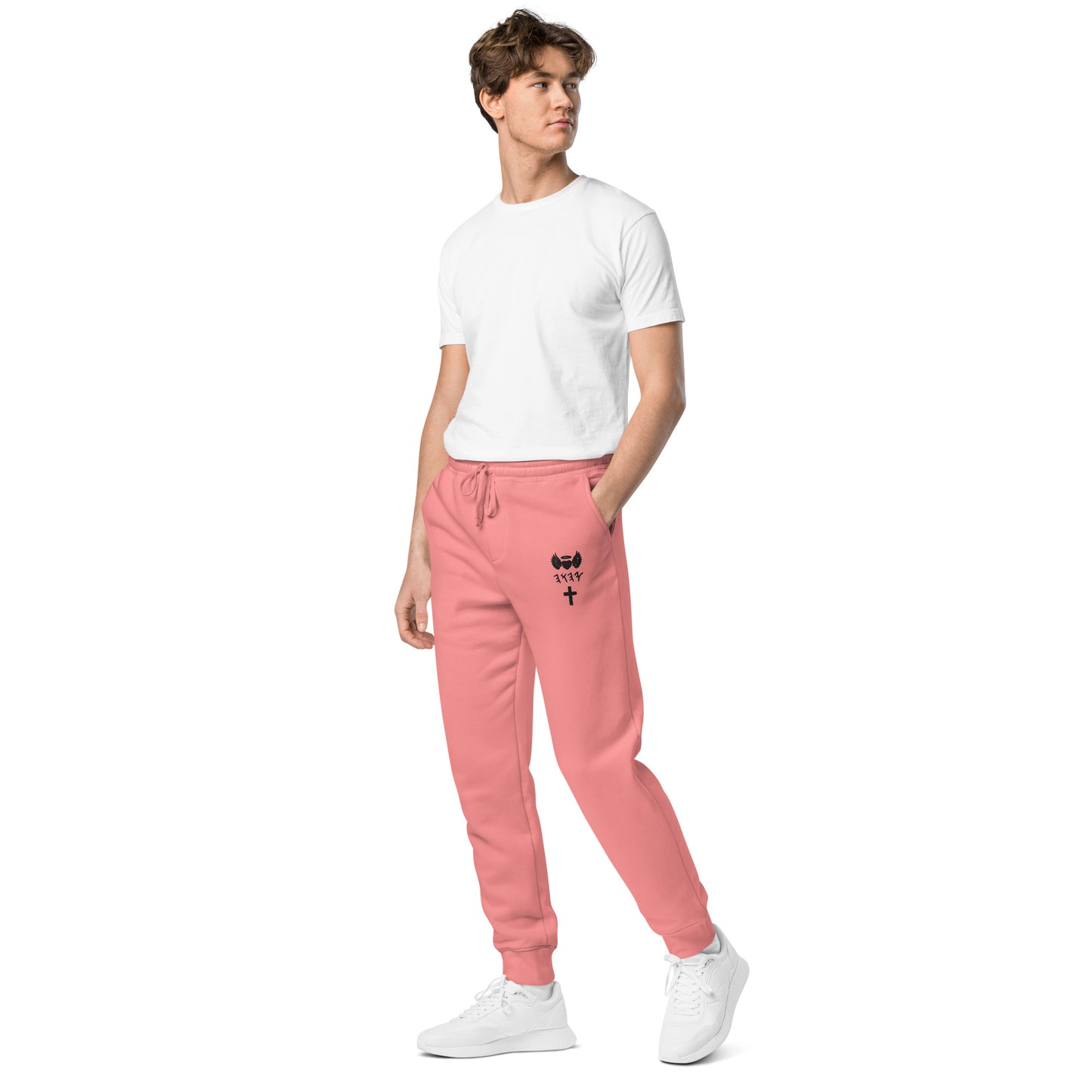 YAHUAH’s Temple P Unisex pigment-dyed sweatpants