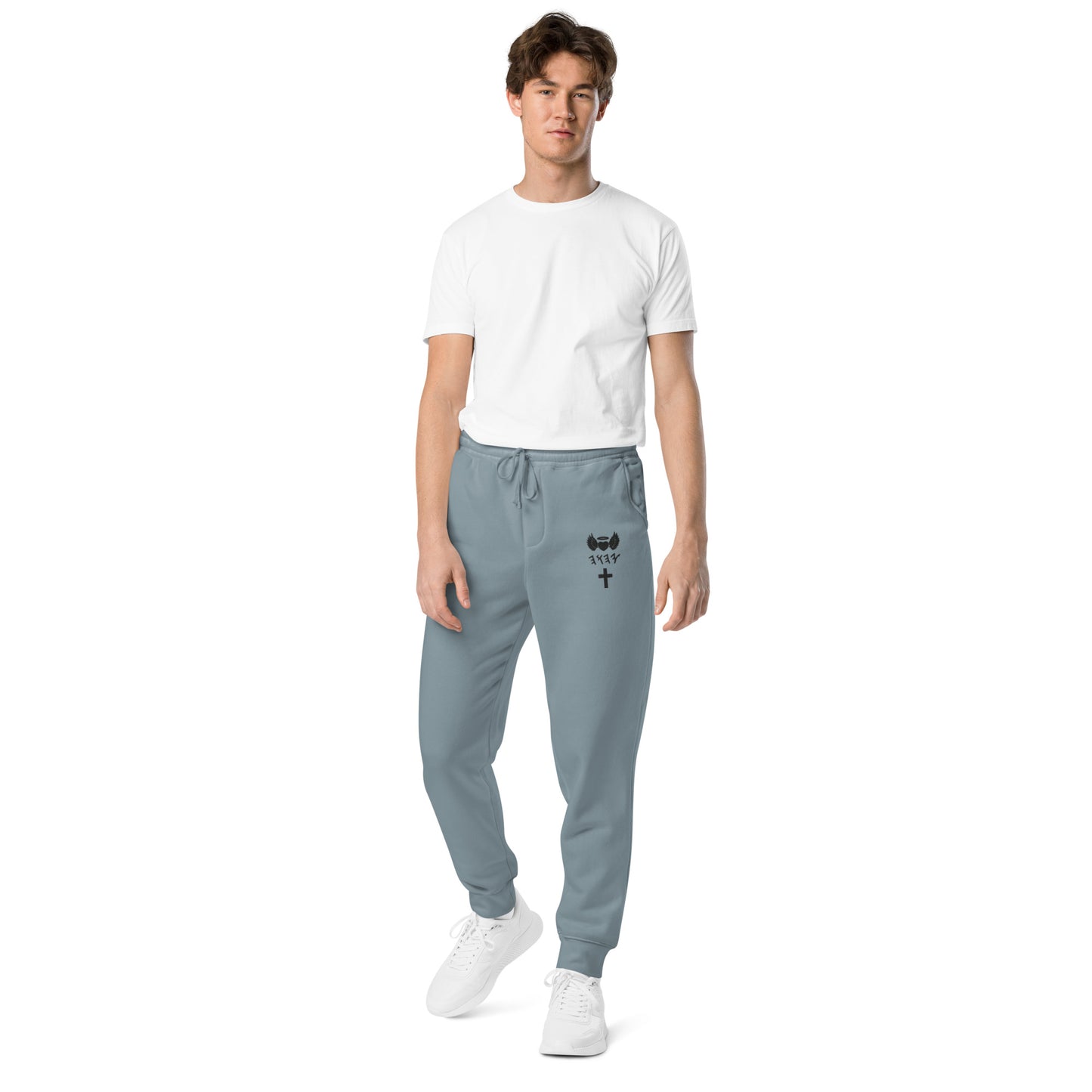 YAHUAH’s Temple P Unisex pigment-dyed sweatpants