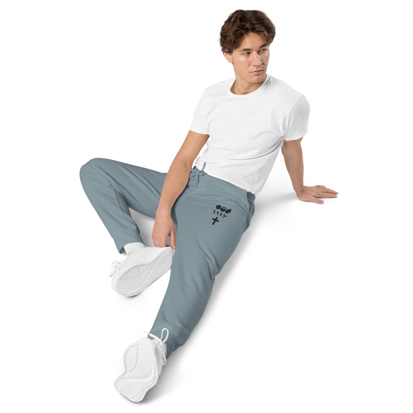 YAHUAH’s Temple P Unisex pigment-dyed sweatpants