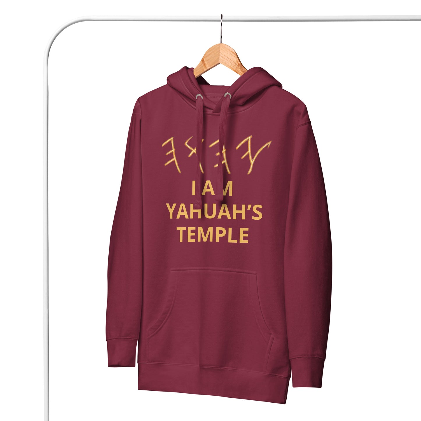 YAHUAH’s Temple J Unisex Hoodie