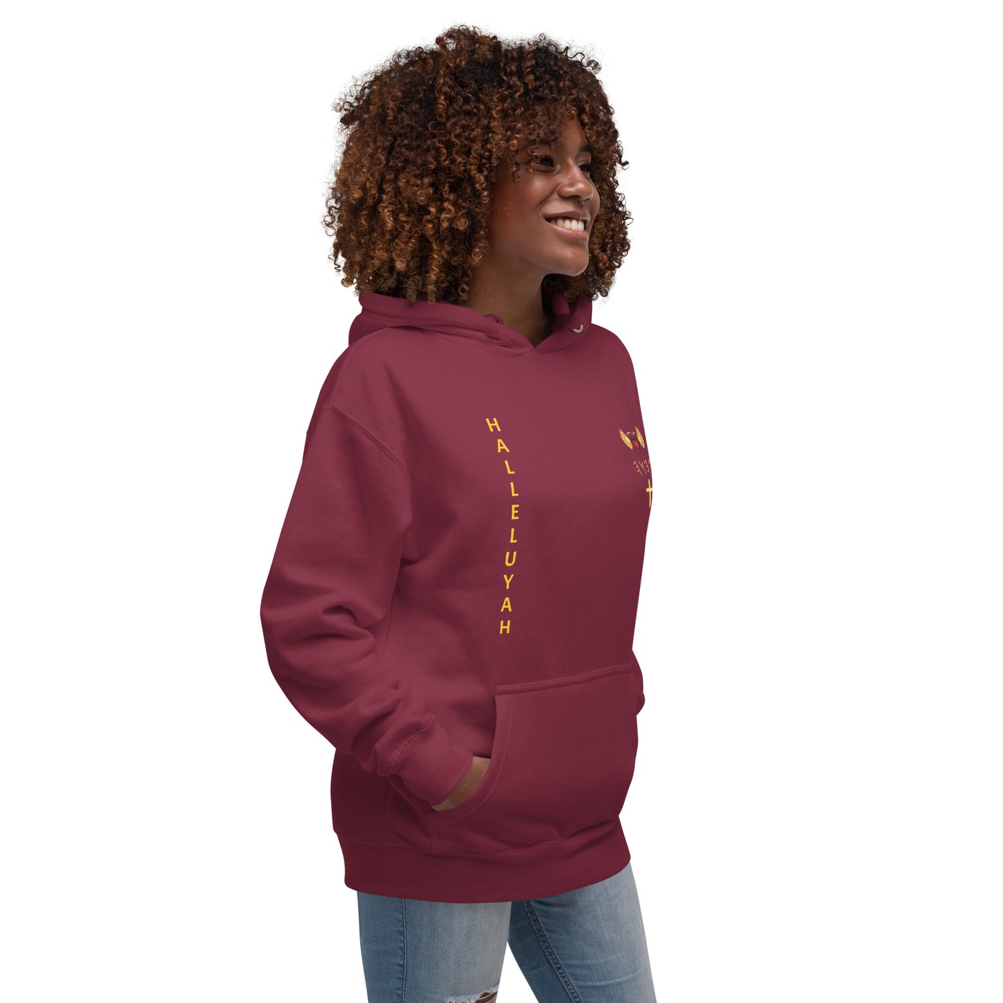 YAHUAH’s Temple J Unisex Hoodie