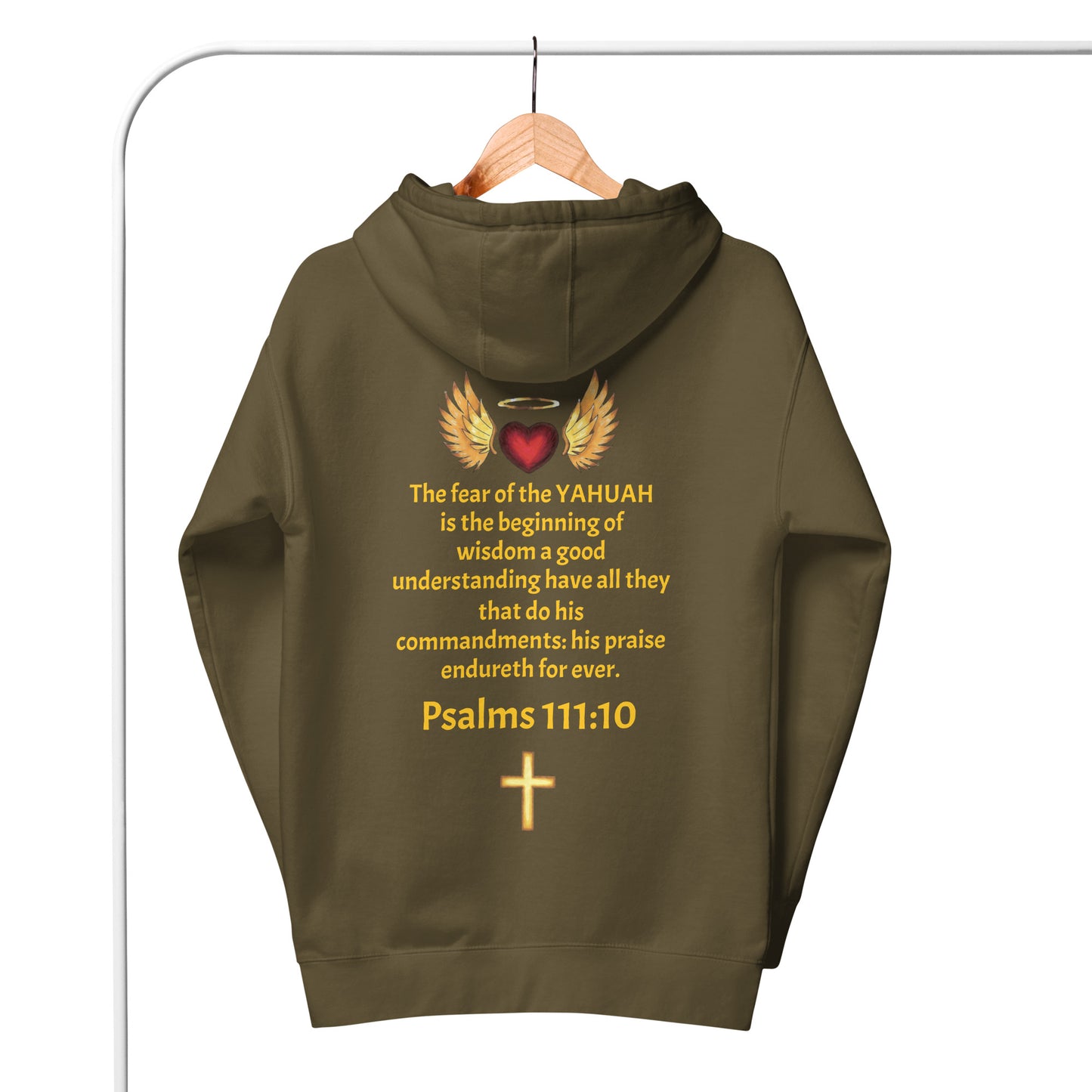 YAHUAH’s Temple J Unisex Hoodie