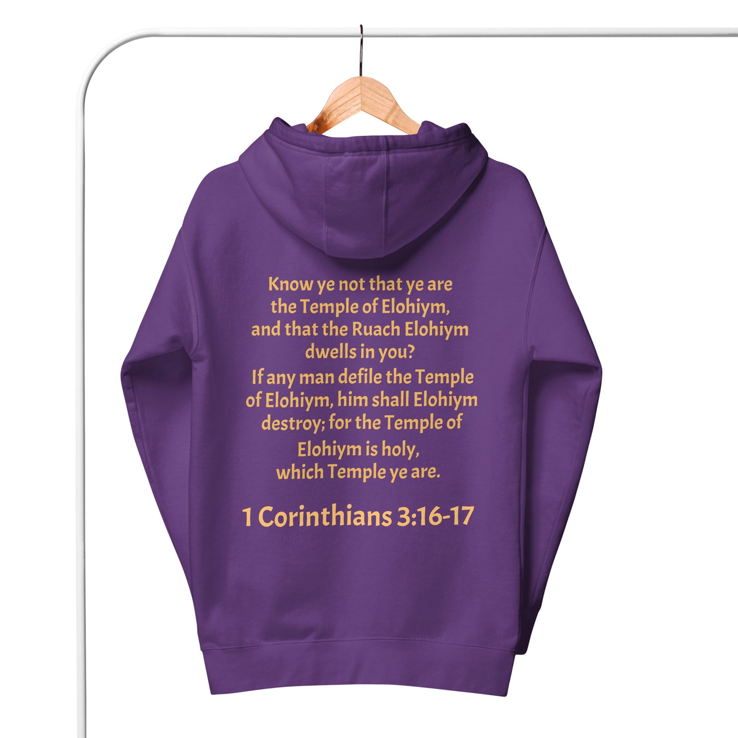 YAHUAH’s Temple J Unisex Hoodie