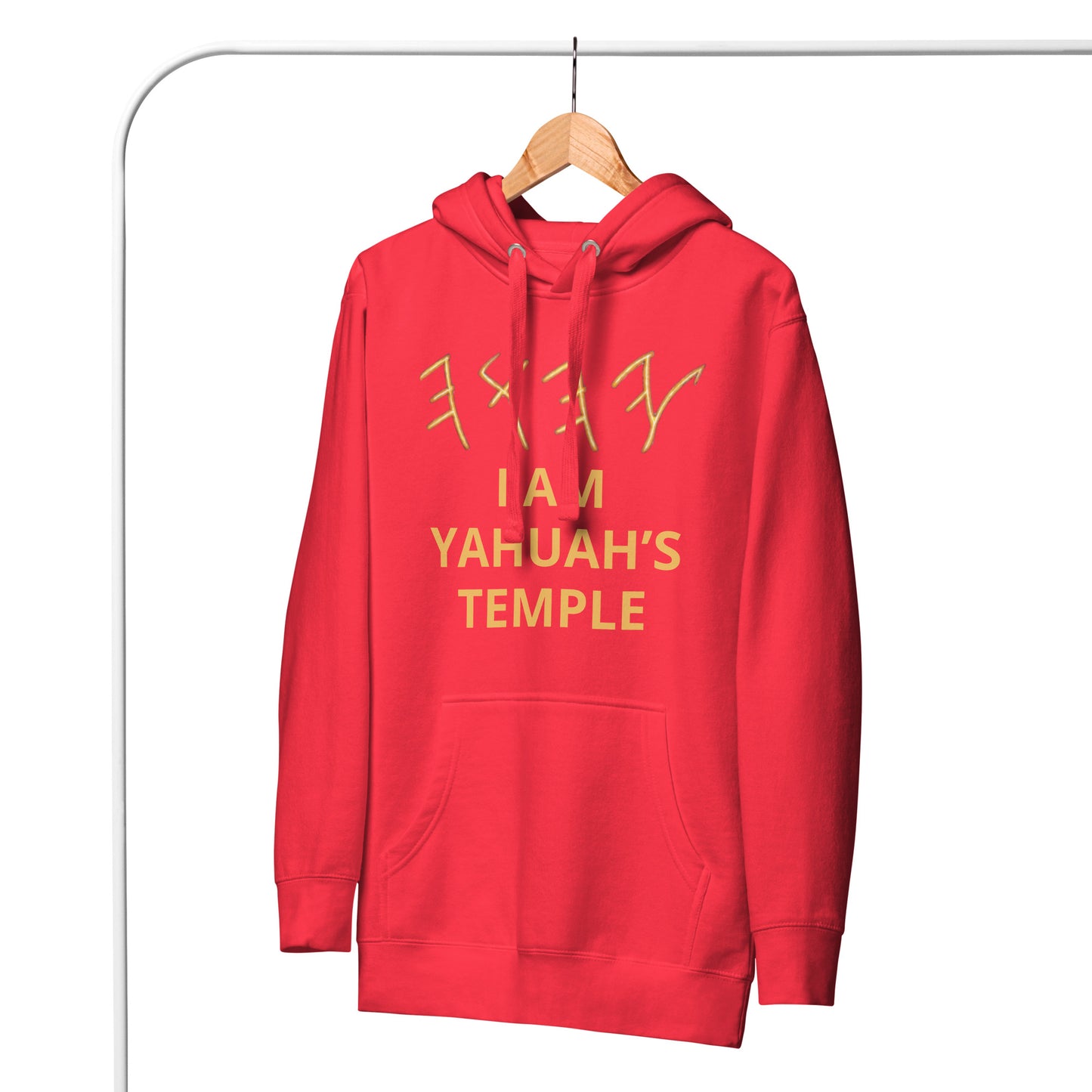 YAHUAH’s Temple J Unisex Hoodie
