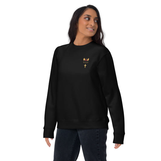 YAHUAH’s Temple JS Unisex Premium Sweatshirt