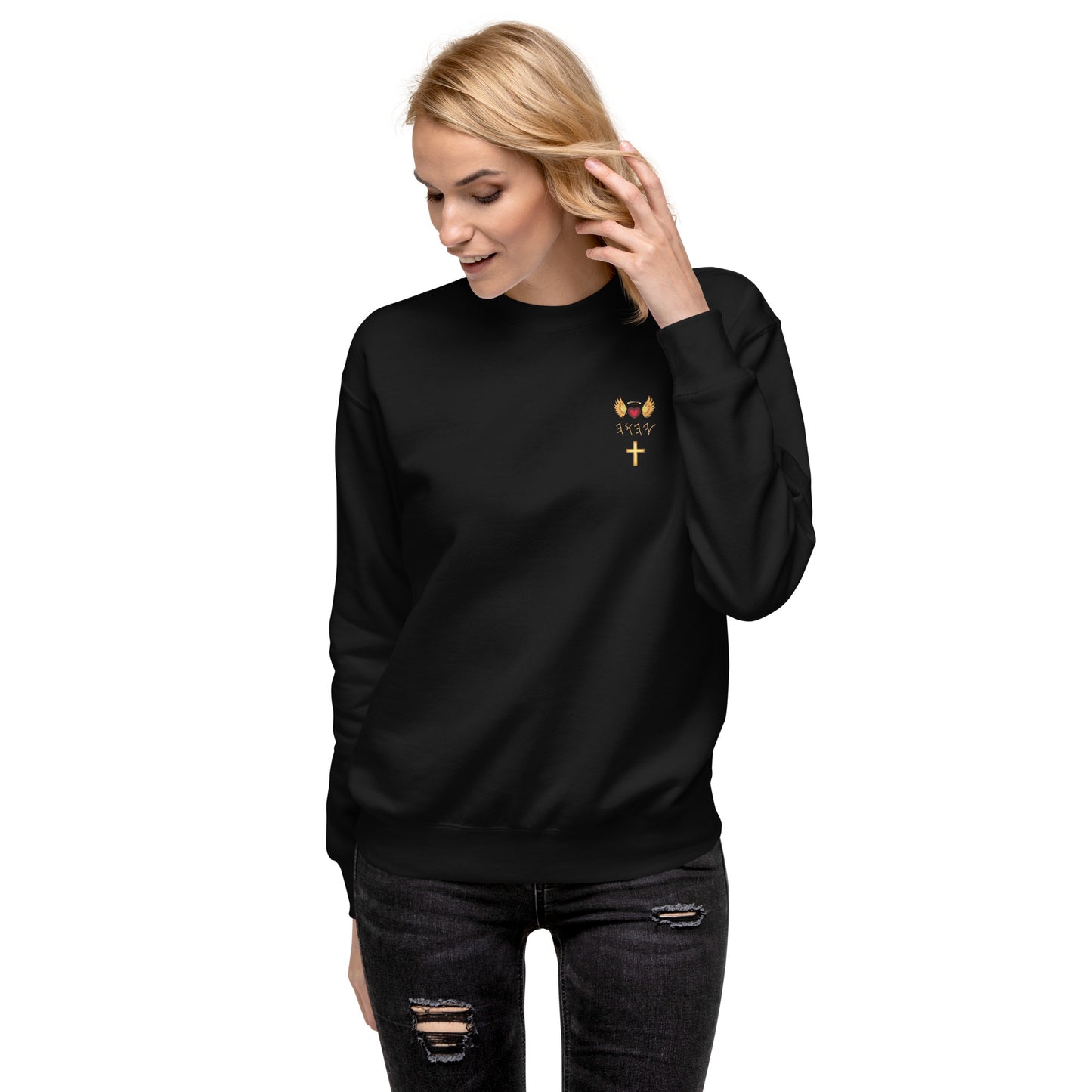 YAHUAH’s Temple JS Unisex Premium Sweatshirt