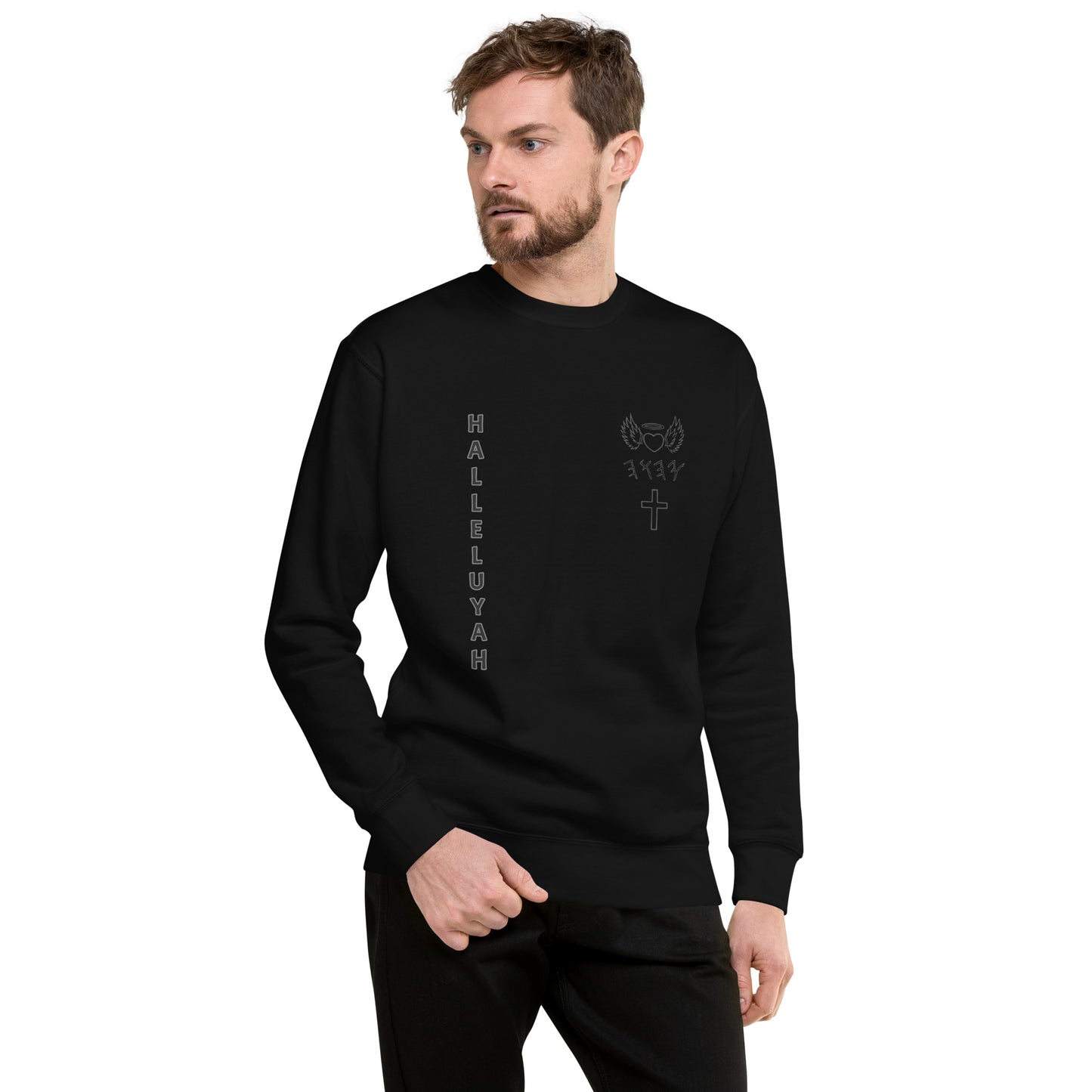 YAHUAH’s Temple JS Unisex Premium Sweatshirt