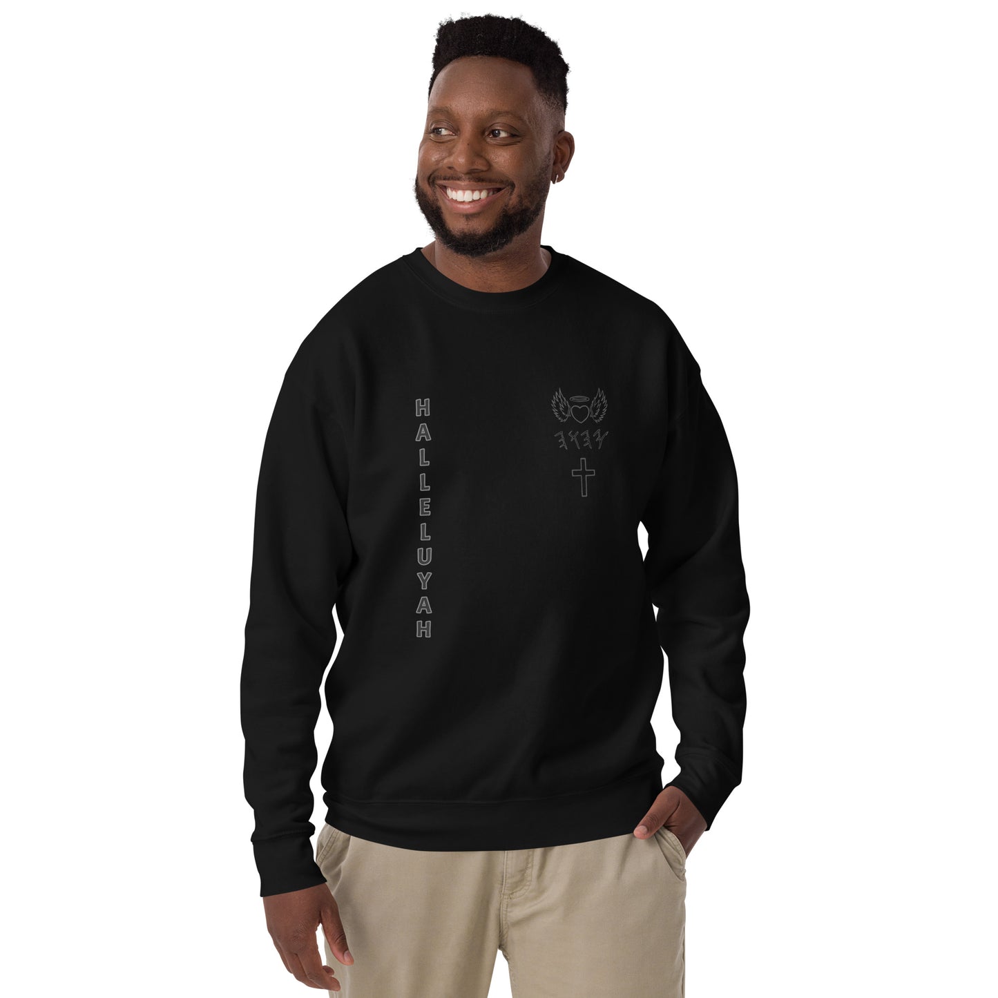 YAHUAH’s Temple JS Unisex Premium Sweatshirt