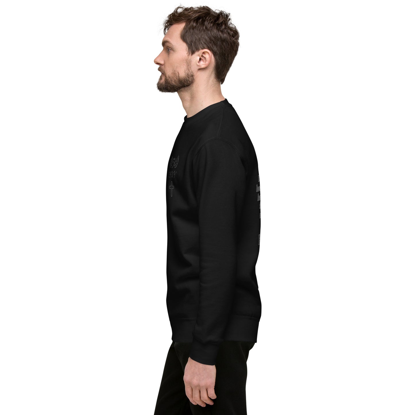 YAHUAH’s Temple JS Unisex Premium Sweatshirt