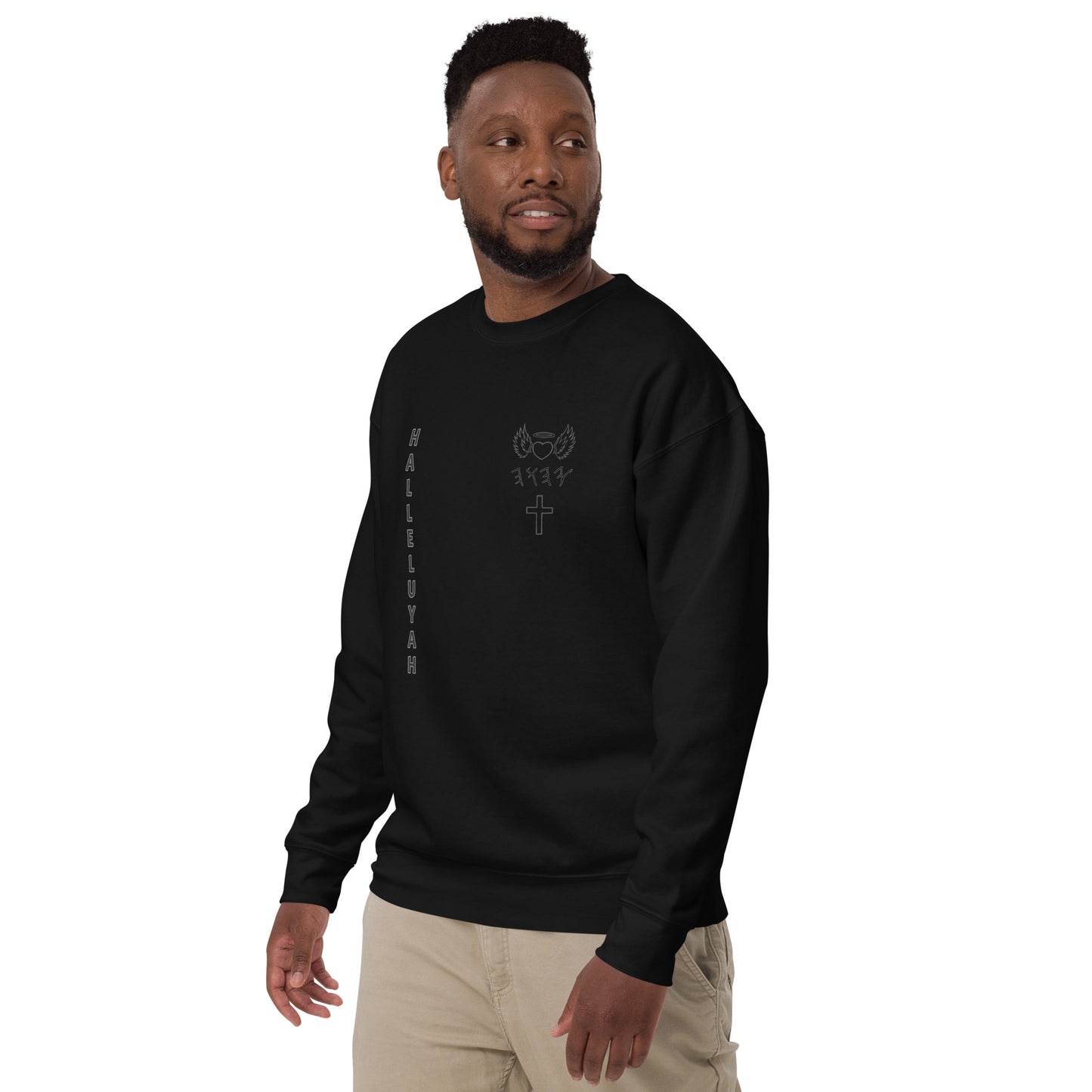 YAHUAH’s Temple JS Unisex Premium Sweatshirt