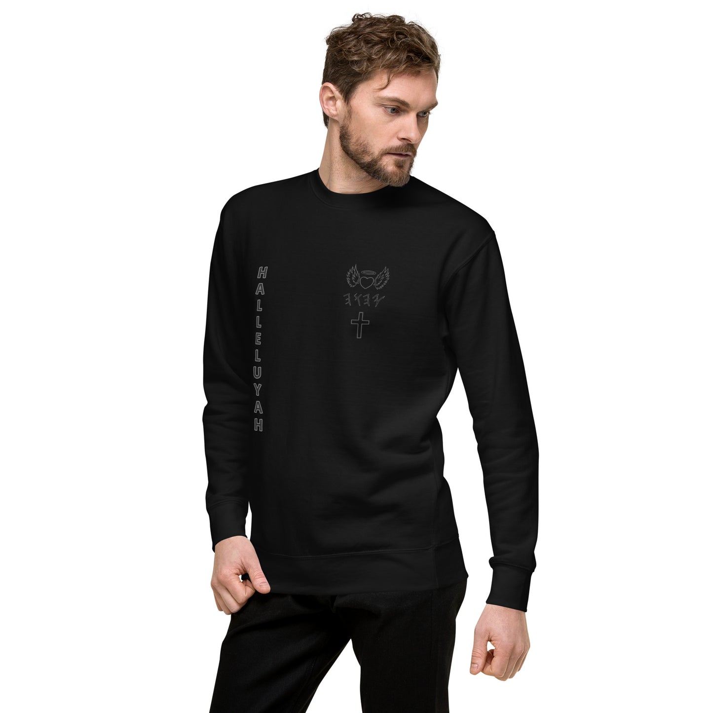 YAHUAH’s Temple JS Unisex Premium Sweatshirt