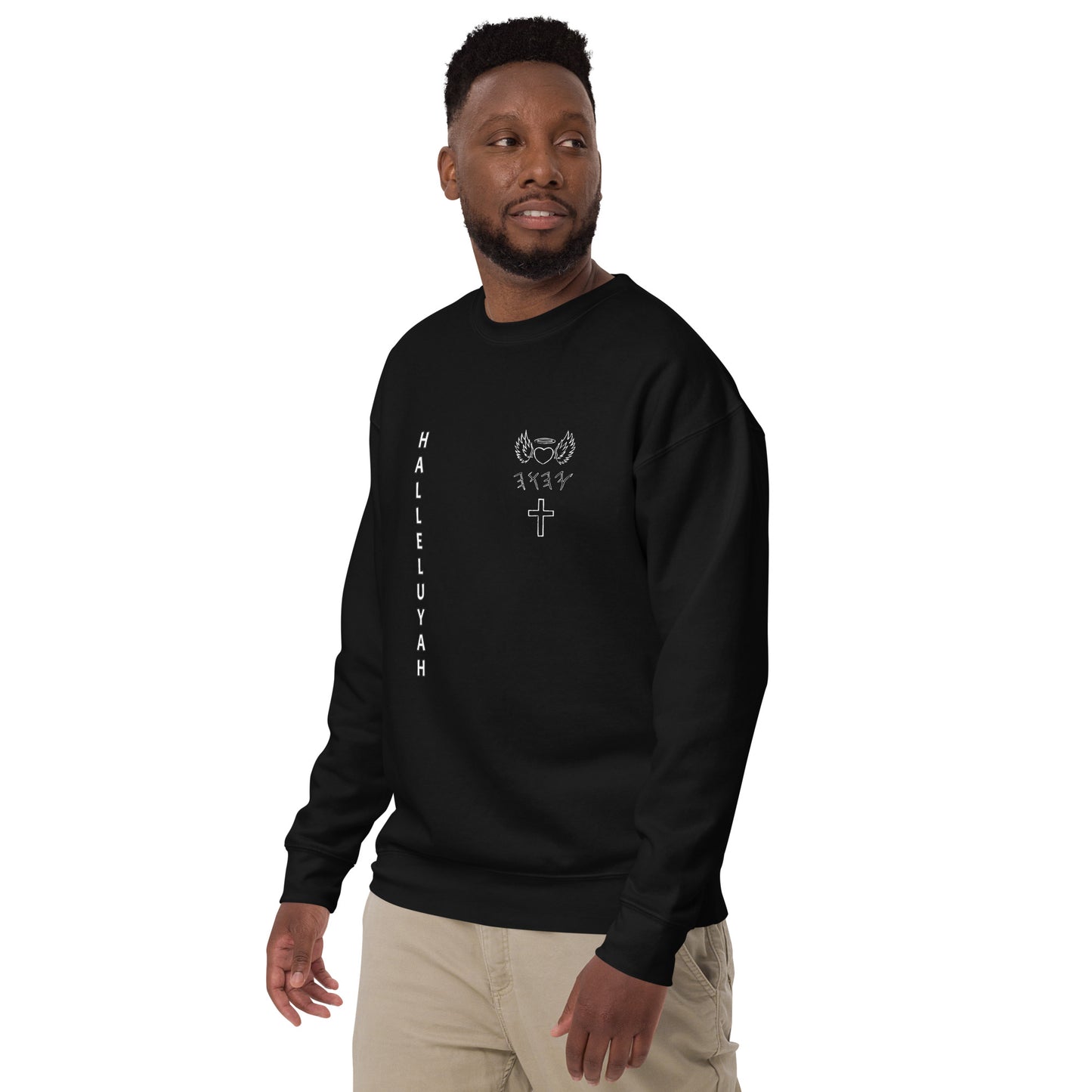 YAHUAH’s Temple JS Unisex Premium Sweatshirt