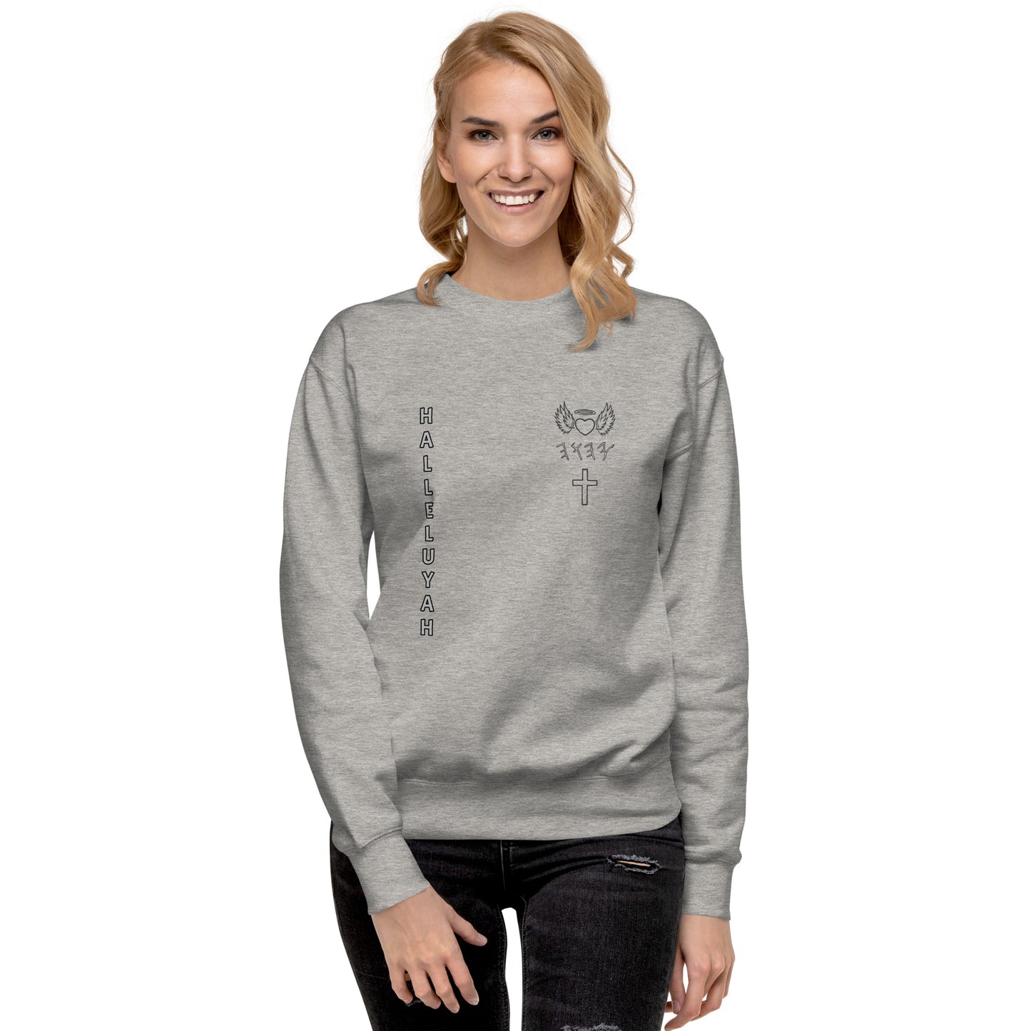 YAHUAH’s Temple JS Unisex Premium Sweatshirt