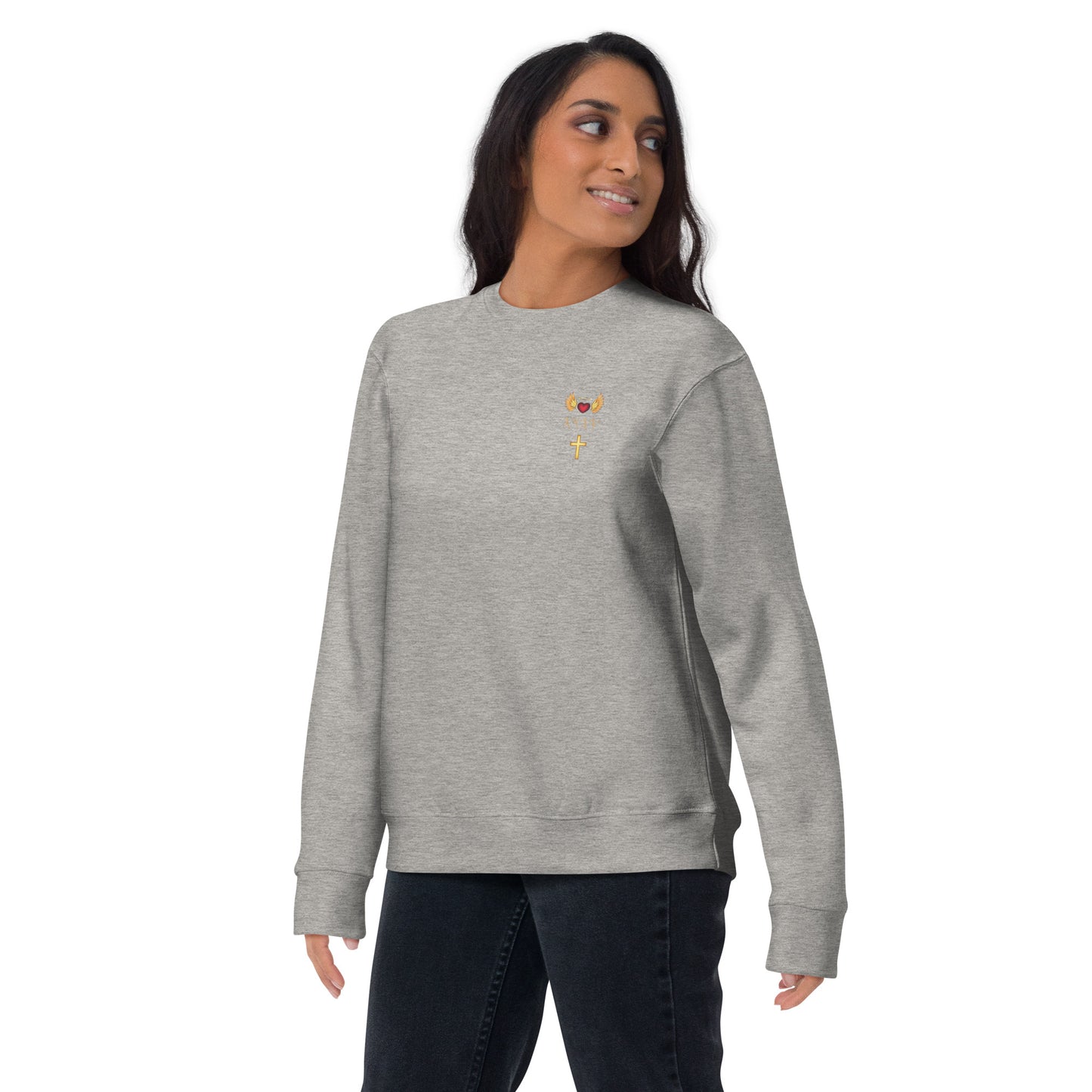 YAHUAH’s Temple JS Unisex Premium Sweatshirt