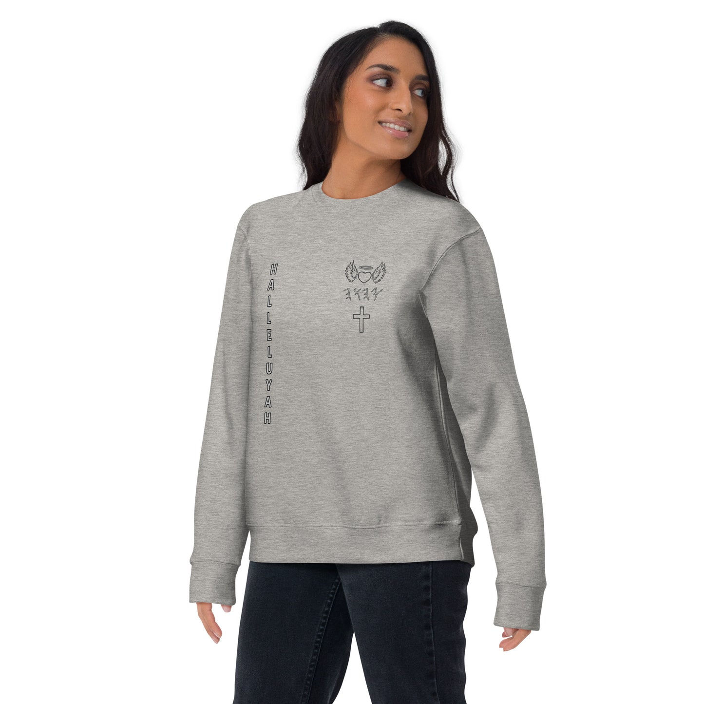 YAHUAH’s Temple JS Unisex Premium Sweatshirt