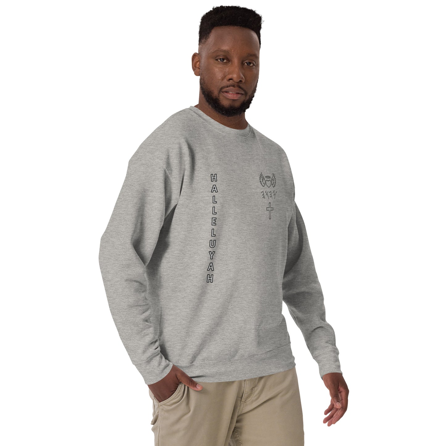YAHUAH’s Temple JS Unisex Premium Sweatshirt