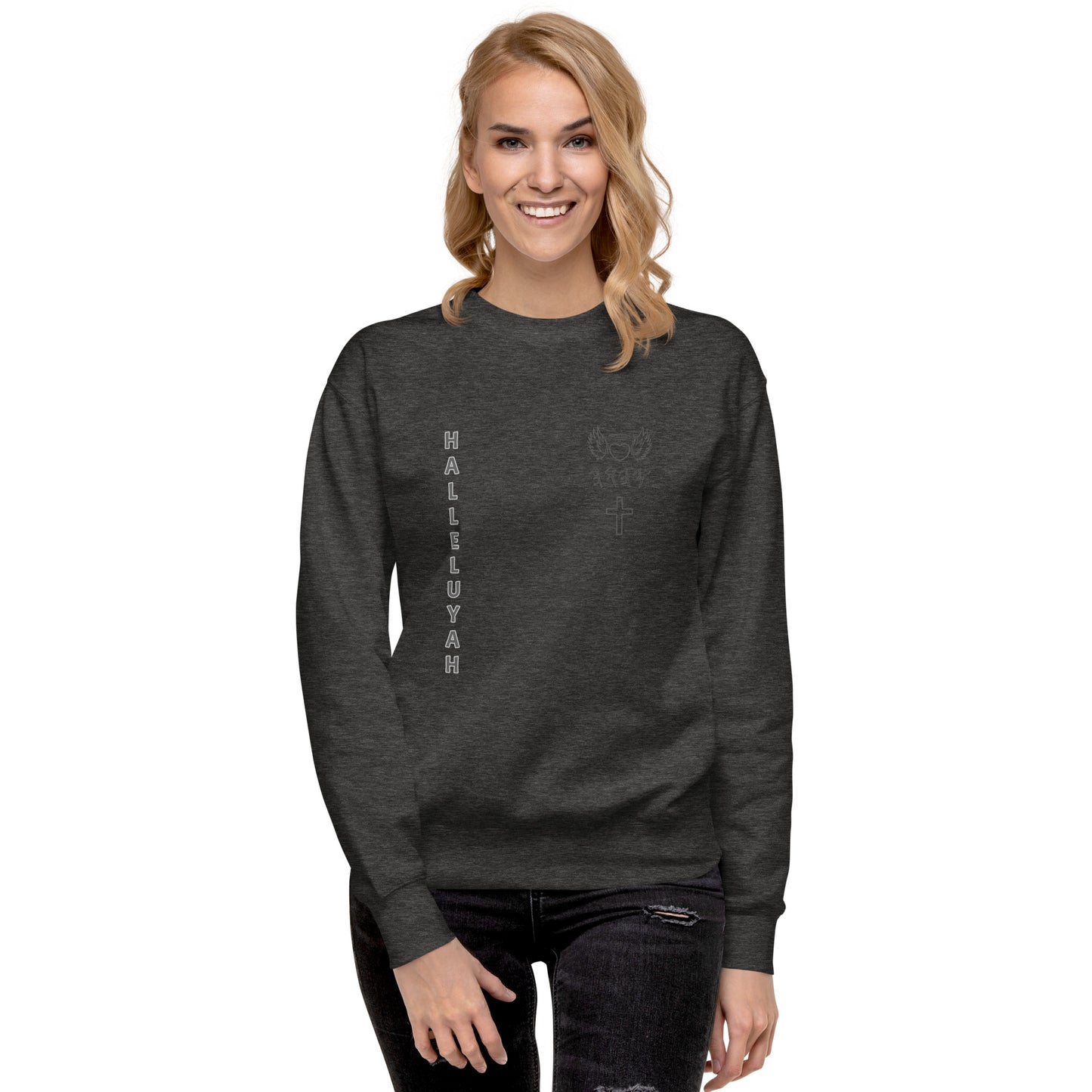 YAHUAH’s Temple JS Unisex Premium Sweatshirt